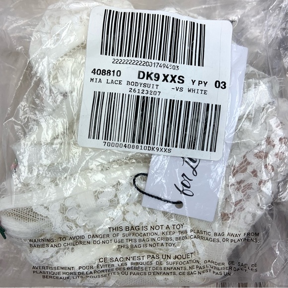 NWT For Love and Lemons X Victoria’s Secret VS Mia Lace Bodysuit Teddy Lingerie - Picture 14 of 16